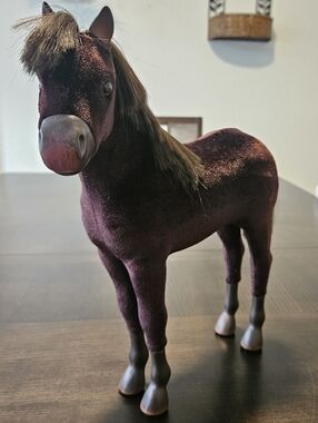 American Girl Doll Felicity Patriot Dark Brown Foal Horse